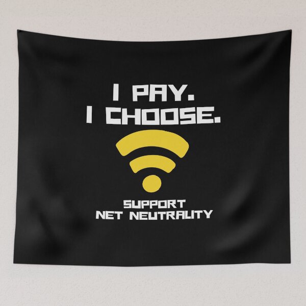 Item preview, Support Net Neutrality designed and sold by friendlyspoon.