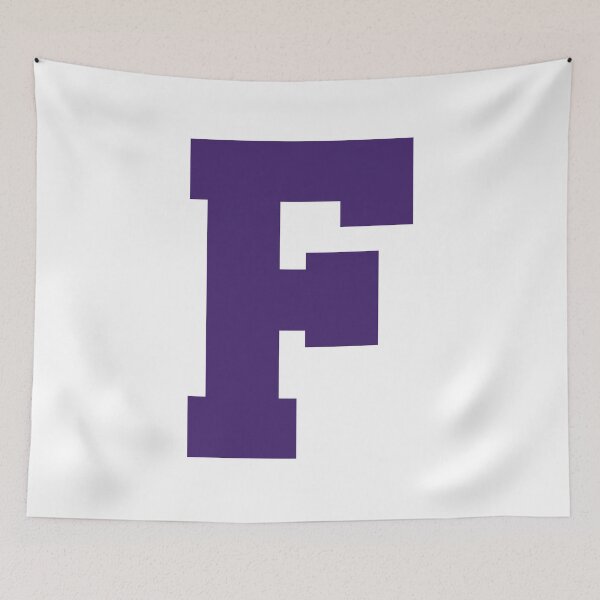 Item preview, Alphabet, Purple F, Sports letter F designed and sold by TheCultStuff.