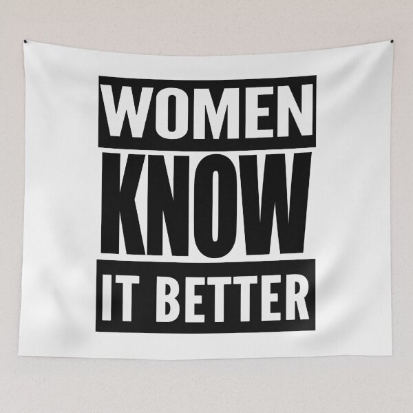 Item preview, Women Know It Better designed and sold by TeesForTheWorld.