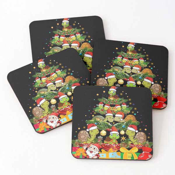 Item preview, Christmas Turtle Tree  designed and sold by sprintmoon.