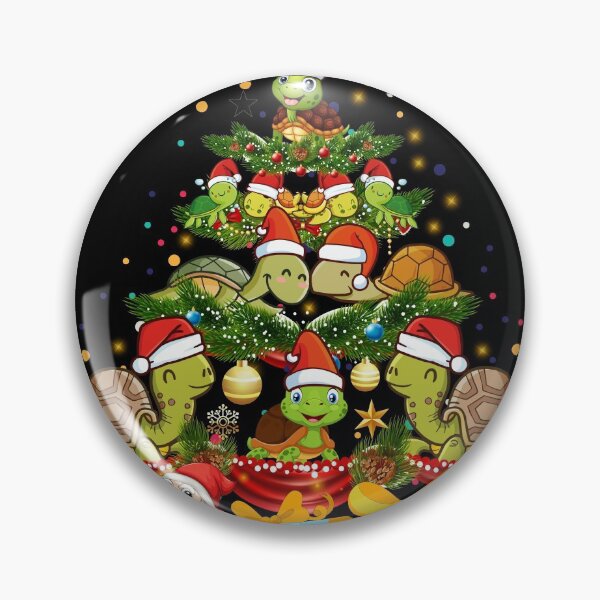 Item preview, Christmas Turtle Tree  designed and sold by sprintmoon.
