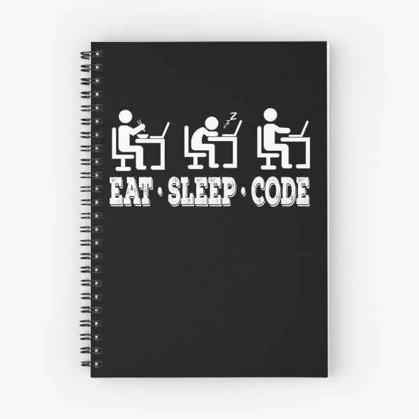 Item preview, EAT.SLEEP.CODE designed and sold by Sahil Belurkar.