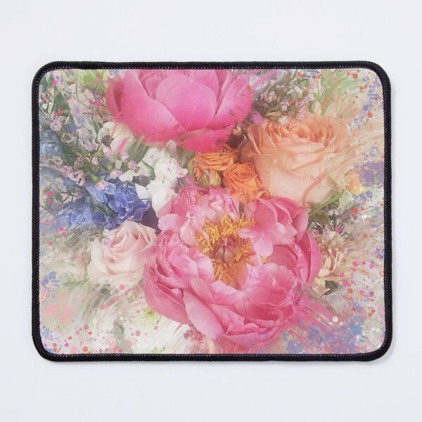Item preview, Vintage florals Cottage Garden Mixed Media designed and sold by OByD.