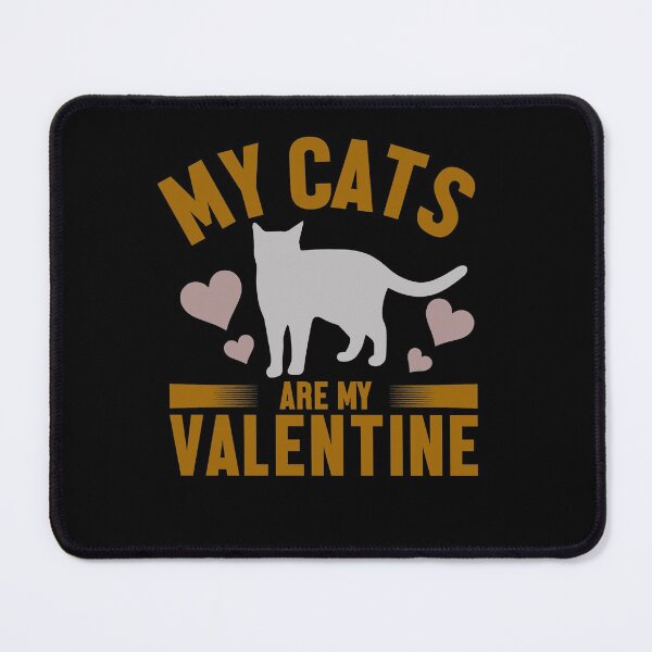 Item preview, Mis gatos son mi san valentin designed and sold by igider.