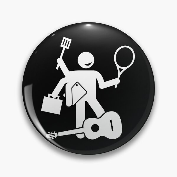 Item preview, Skillful Man With Many Hobbies And Skills - Stickman White Version designed and sold by Stickman--.