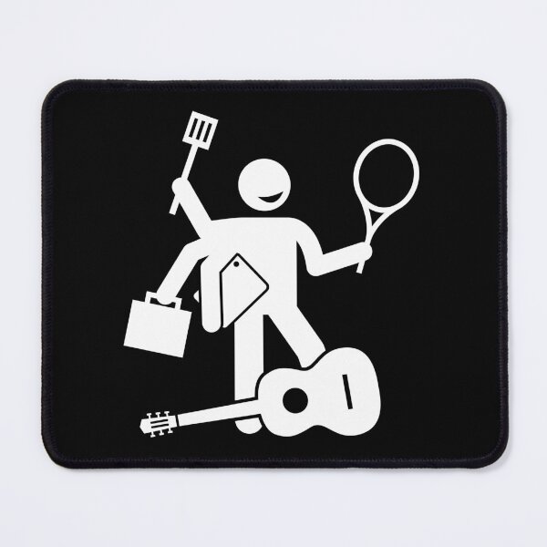 Item preview, Skillful Man With Many Hobbies And Skills - Stickman White Version designed and sold by Stickman--.