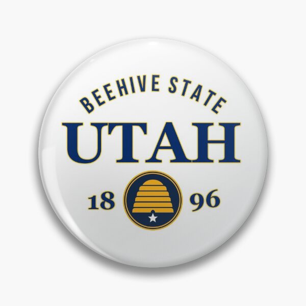 Item preview, Utah State Pride Flag Native Beehive State  designed and sold by The Junto Shop.