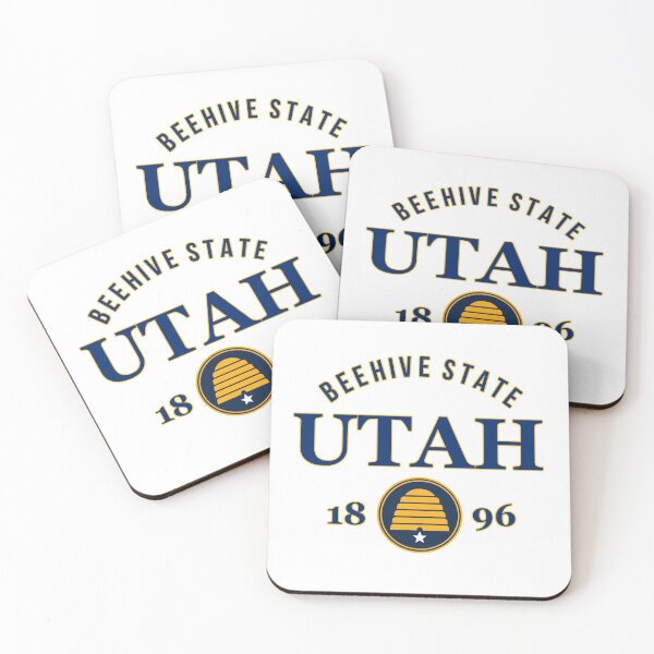 Item preview, Utah State Pride Flag Native Beehive State  designed and sold by The Junto Shop.