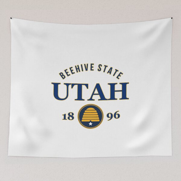 Item preview, Utah State Pride Flag Native Beehive State  designed and sold by The Junto Shop.