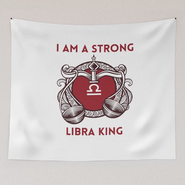 Item preview, I Am Strong Libra King designed and sold by MYNTLYF.