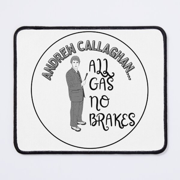 Item preview, Andrew Callaghan - All Gas No Brakes designed and sold by Itz-Bright.