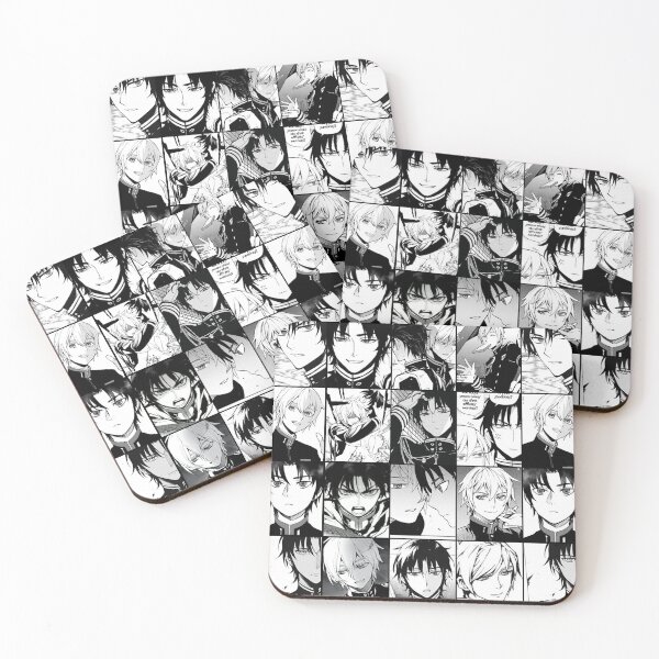 Item preview, Shinya Hiragi and Guren Ichinose - manga collage designed and sold by ANGELLINX3.