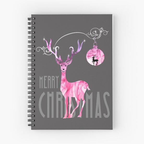 Item preview, christmas reindeer pink romantic girl antler Xmas glamor designed and sold by originalstar.