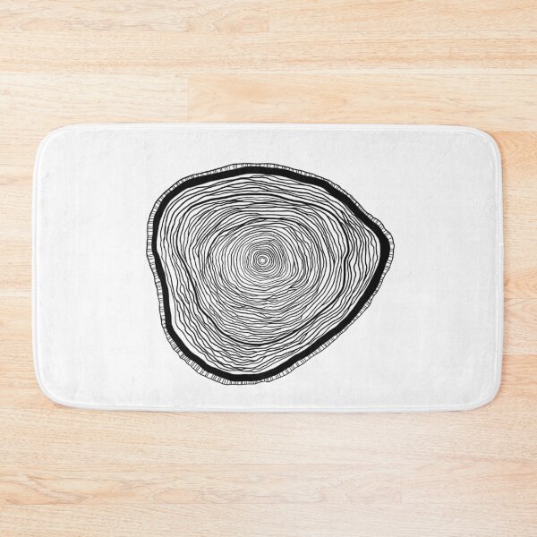 Item preview, wood slice drawing designed and sold by Bethan Rose Studio.