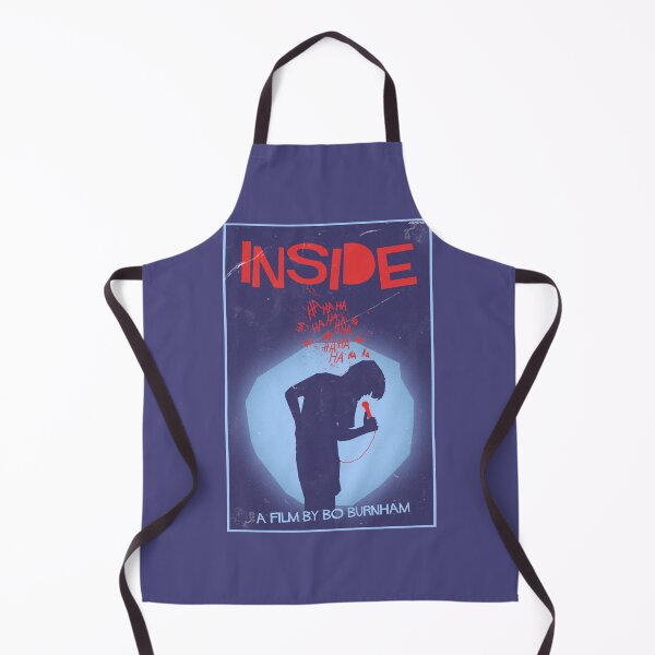 Item preview, Bo Burnham INSIDE 'BASS' Inspired poster (Blue) designed and sold by JoeWehnert.