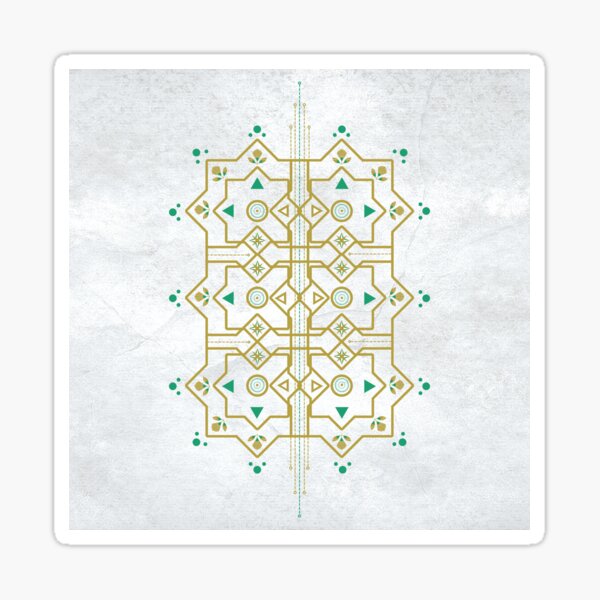 Karmic Light Code - Exit The Matrix (Marble Background) Sticker