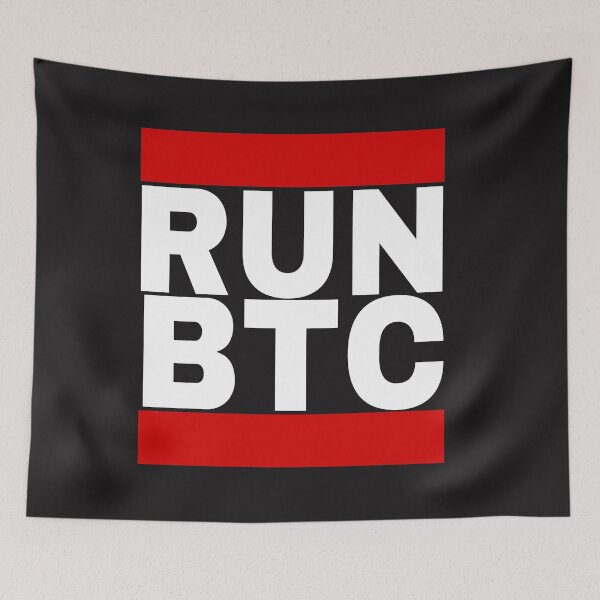 Item preview, RUN BTC designed and sold by GraffitiBox.