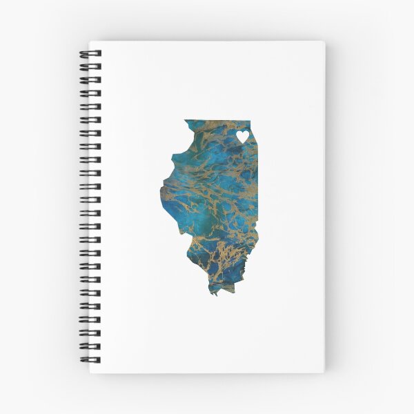 Item preview, Marble Illinois Silhouette designed and sold by jboks2.
