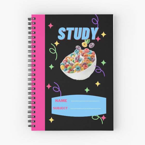 Item preview, Cereal Notebook designed and sold by KAIRAAY.