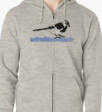 Blue Jay - Critter Love Collection 2 of 6 Zipped Hoodie
