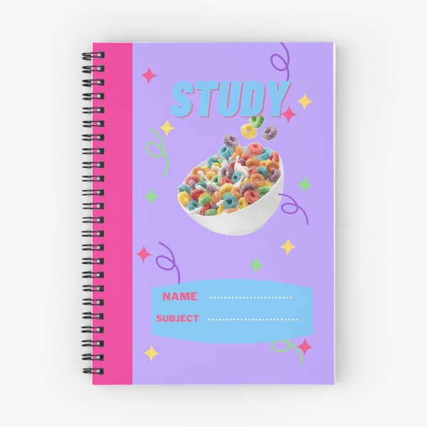 Item preview, Cereal notebook  designed and sold by KAIRAAY.