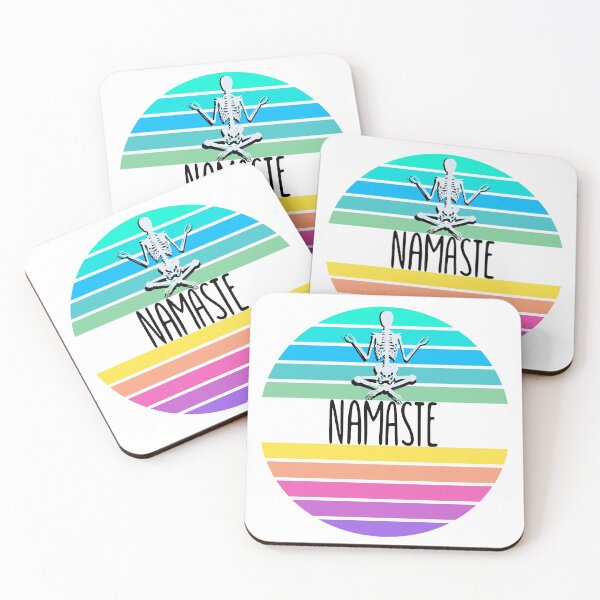 Item preview, NAMASTE - Yoga - Skull - Colorful designed and sold by OMdesign10.