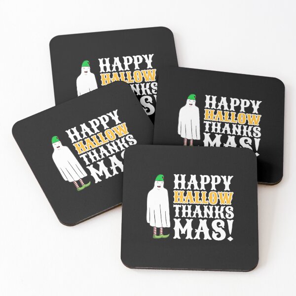 Item preview, Happy Hallow Thanks-Mas! Halloween, Thanksgiving & Christmas Mashup Graphic  designed and sold by GO SHIRT-TEE.