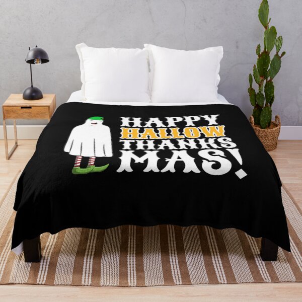 Item preview, Happy Hallow Thanks-Mas! Halloween, Thanksgiving & Christmas Mashup Graphic designed and sold by GO SHIRT-TEE.