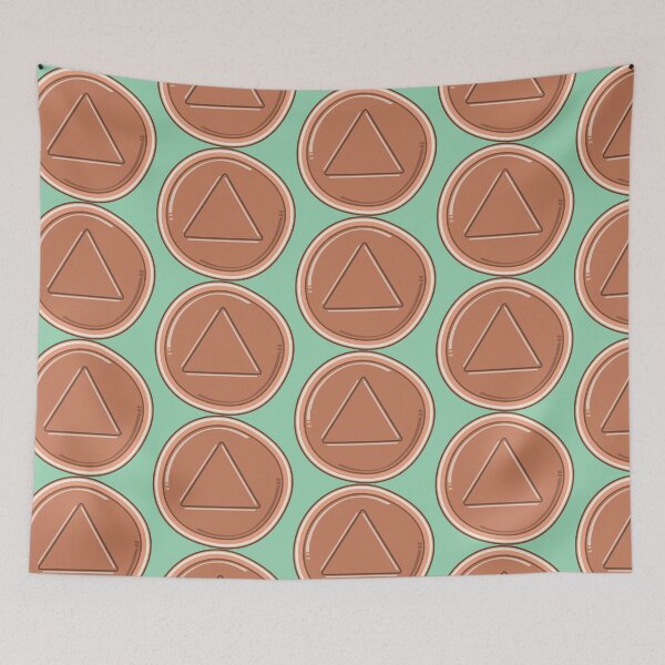 Item preview, triangle dalgona candy designed and sold by Blazing-Art.