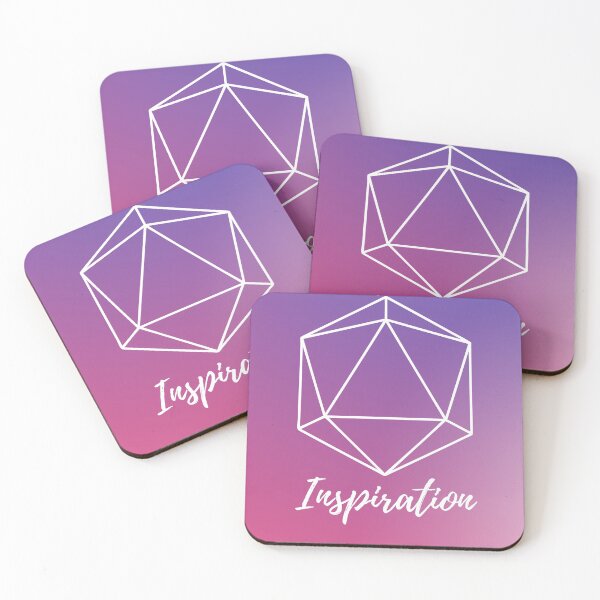 Item preview, Inspiration D20 (Purple/Pink/White) designed and sold by RockNRole.