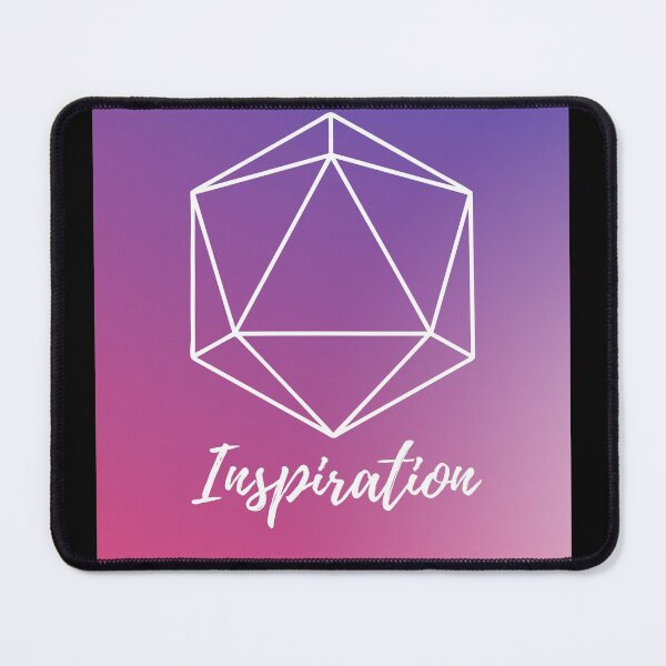 Item preview, Inspiration D20 (Purple/Pink/White) designed and sold by RockNRole.