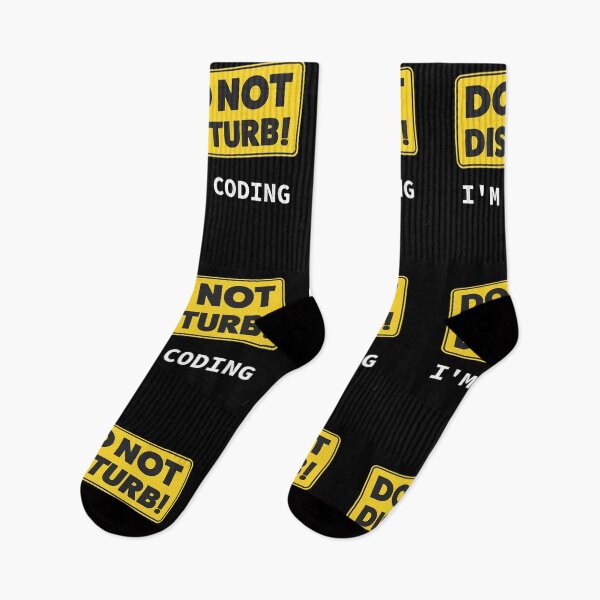 Item preview, DO NOT DISTURB I'M CODING designed and sold by Sahil Belurkar.