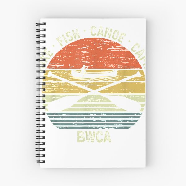 Item preview, Vintage Canoeing BWCA Outdoor Hike Fish Canoe Camp T-Shirt designed and sold by BoegelAdalbert.