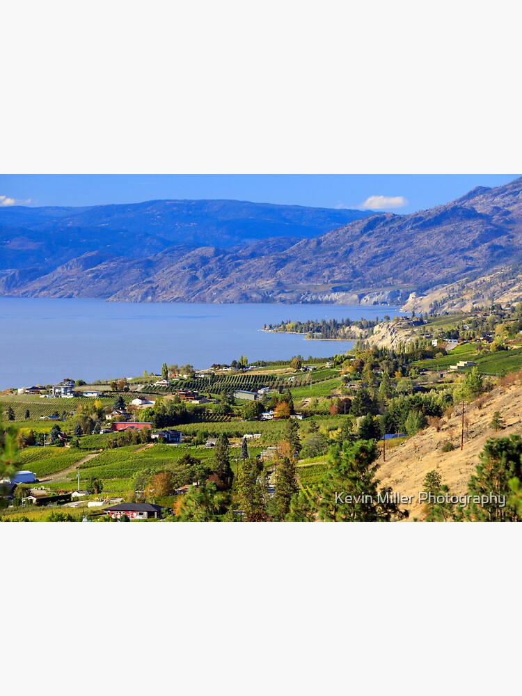 "Naramata Bench Penticton Okanagan Lake" Sticker for Sale by
