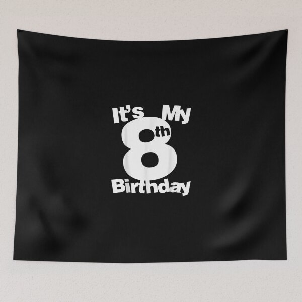 Item preview, 8th Birthday Its My 8th Birthday 8 Year Old Birthday designed and sold by DinashiCorne.