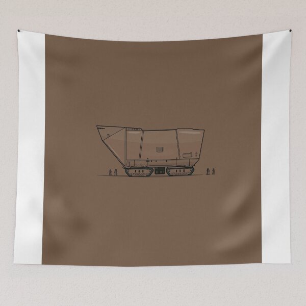 Item preview, Sandcrawler & Jawas designed and sold by littlejedi.