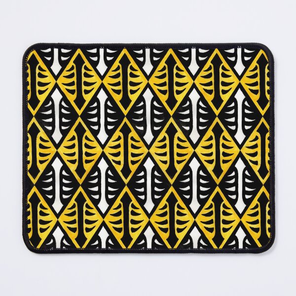 Item preview, Plumette Gold and Black Pattern designed and sold by Cleave.