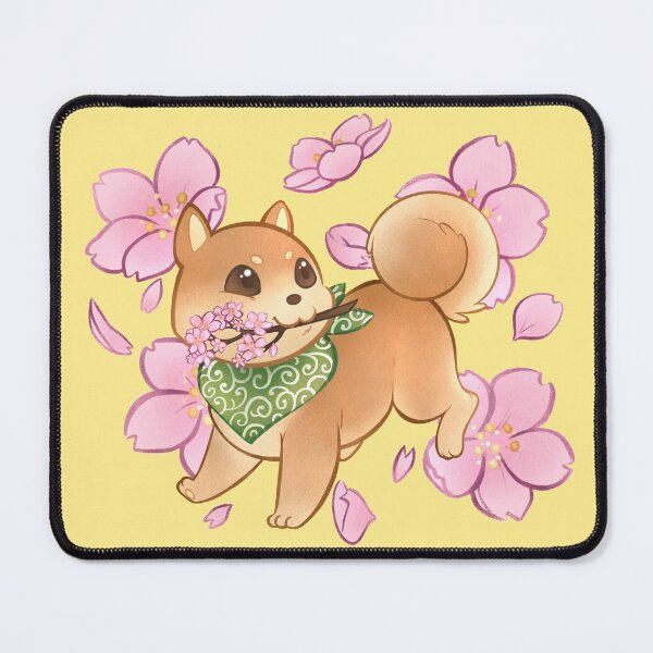 Item preview, Cherry Blossom Shiba Inu - Japan Hanami designed and sold by YumePeachyPie.