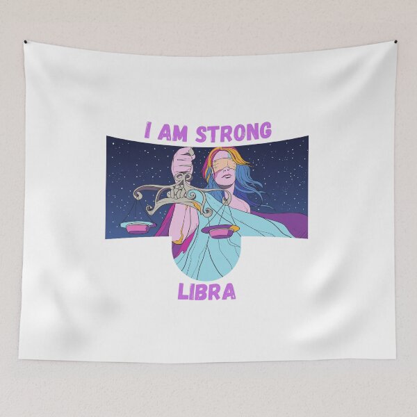 Item preview, I Am Strong Libra King designed and sold by MYNTLYF.