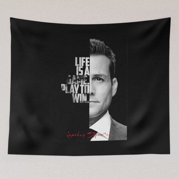 Item preview, Harvey Specter black and white motivational quote. designed and sold by Enea Kelo.