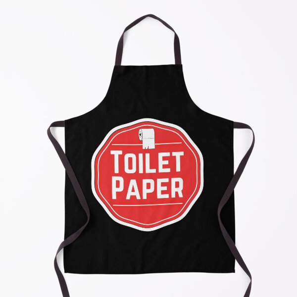 Item preview, Toilet Paper- Red Food Container Label  designed and sold by LabelStore.