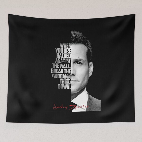 Item preview, Black and white Harvey Specter quote. designed and sold by Enea Kelo.