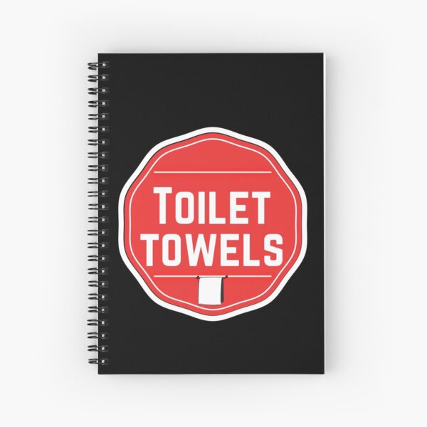 Item preview, Toilet Towels- Red Food Container Label  designed and sold by LabelStore.