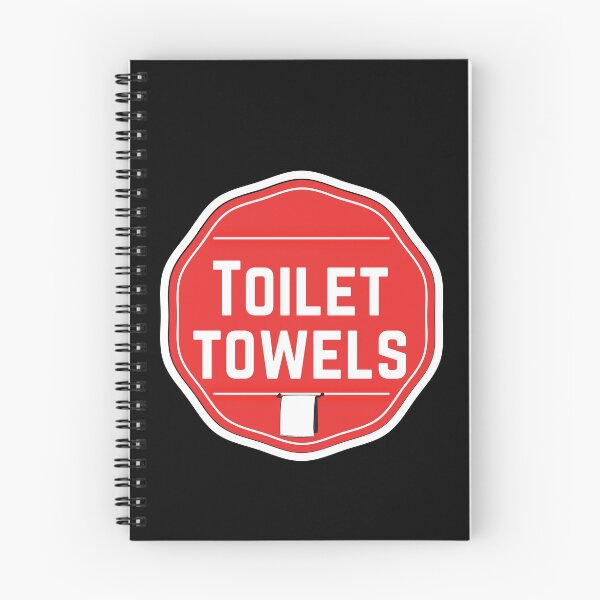 Item preview, Toilet Towels- Red Food Container Label  designed and sold by LabelStore.