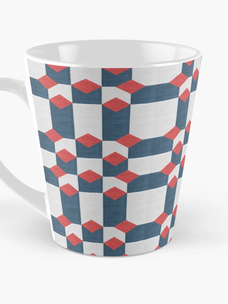 Thumbnail 3 of 4, Coffee Mug, Board Effect Pattern designed and sold by RafaelLima7.