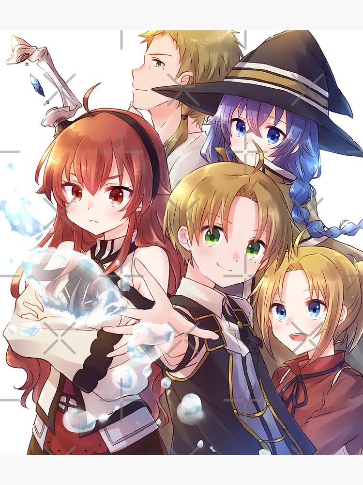 Mushoku Tensei Chibis | Greeting Card