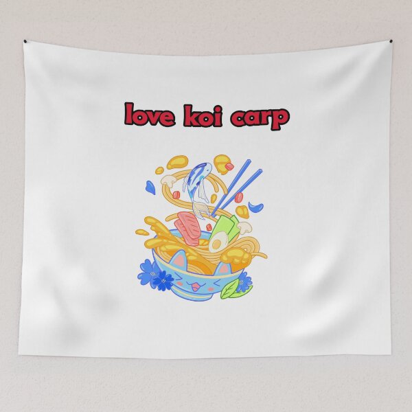 Item preview, love koi carp designed and sold by Mechanical-Artt.