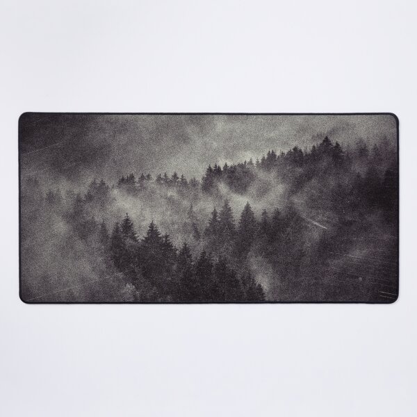 Item preview, Excuse Me, I'm Lost // The Dark Wave Side Of A Misty Nostalgia Wilderness Forest With Cascadia Trees Covered In Fog designed and sold by Tordis Kayma.