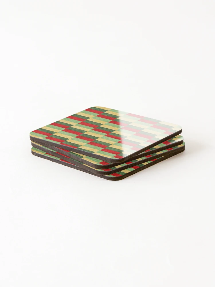 Thumbnail 4 of 5, Coasters (Set of 4), Complementary Steps Pattern designed and sold by RafaelLima7.