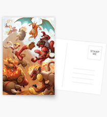 Fire Blast Postcards